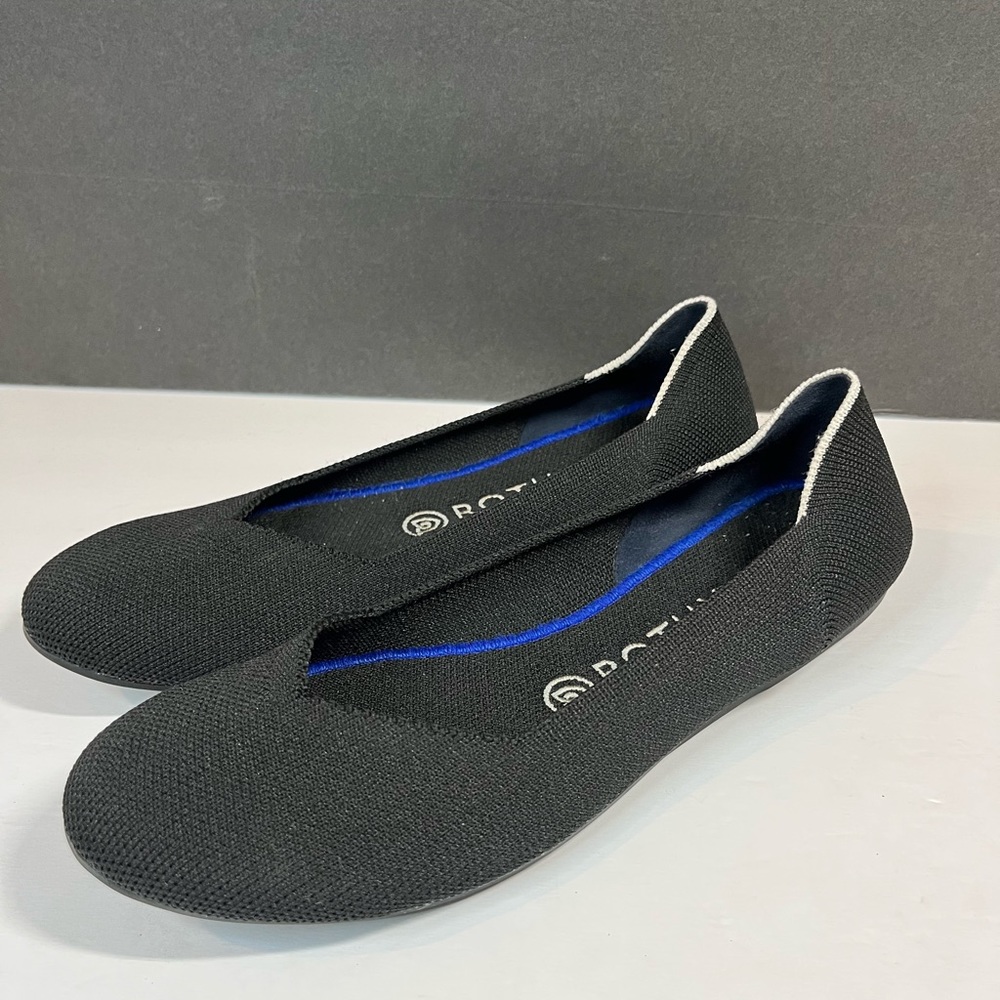 Rothy’s round toe flats Wo’s Sz 8